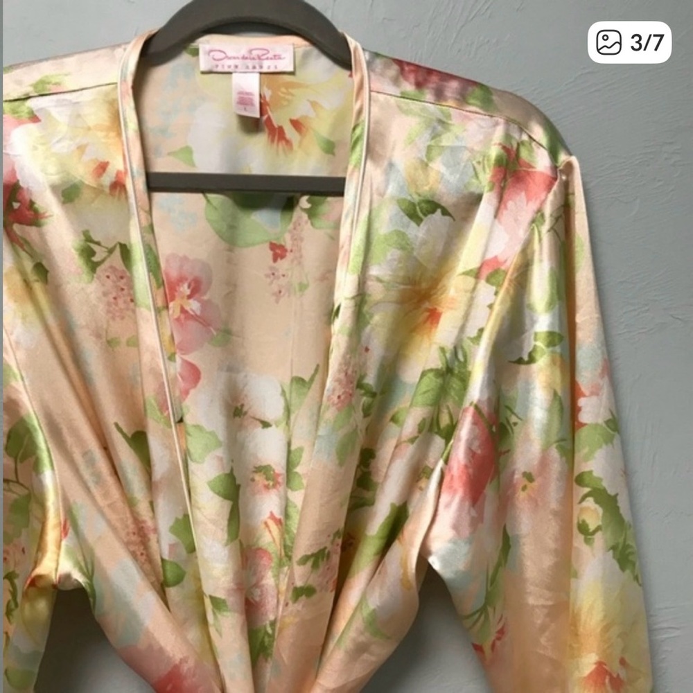 Oscar de la Renta floral robe